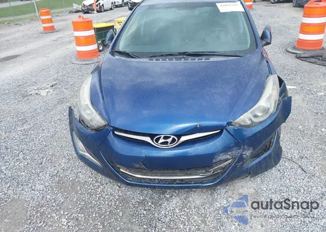 2015 Hyundai Elantra Limited from USA, damaged, VIN 5NPDH4AE8FH547556